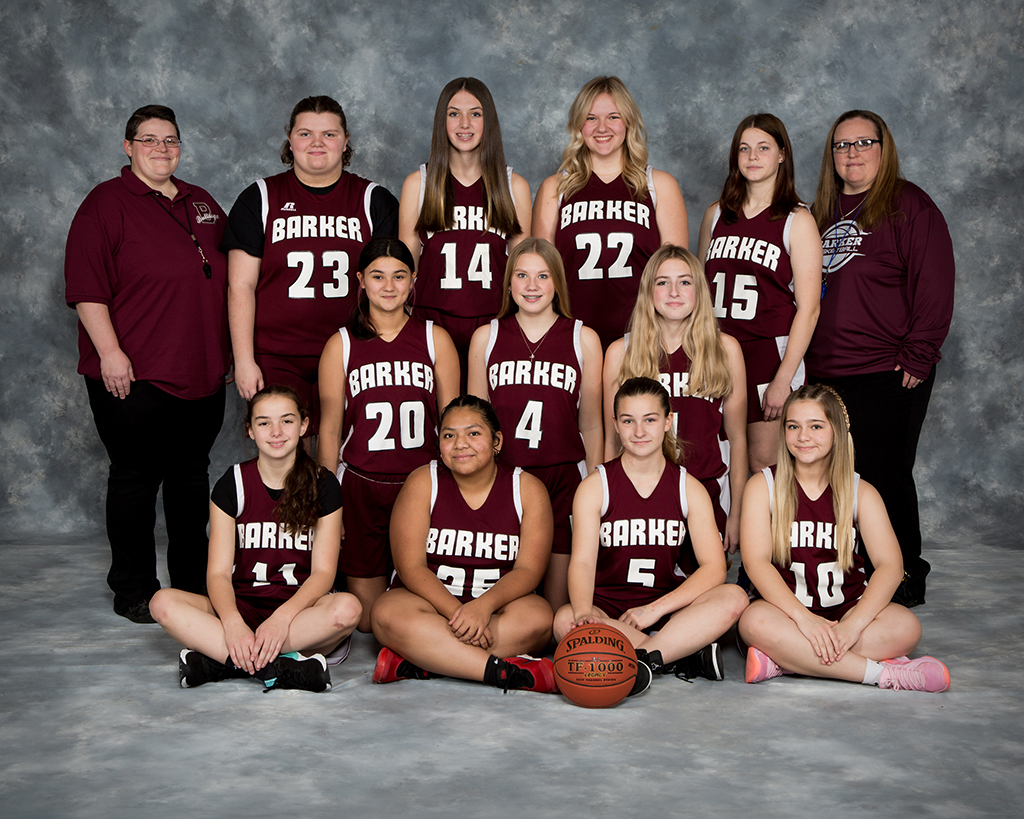 2024-2025 JV Girls Basketball Team